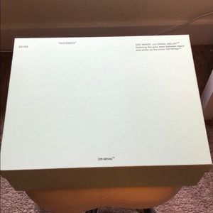 Off-White Shoebox (NEW)